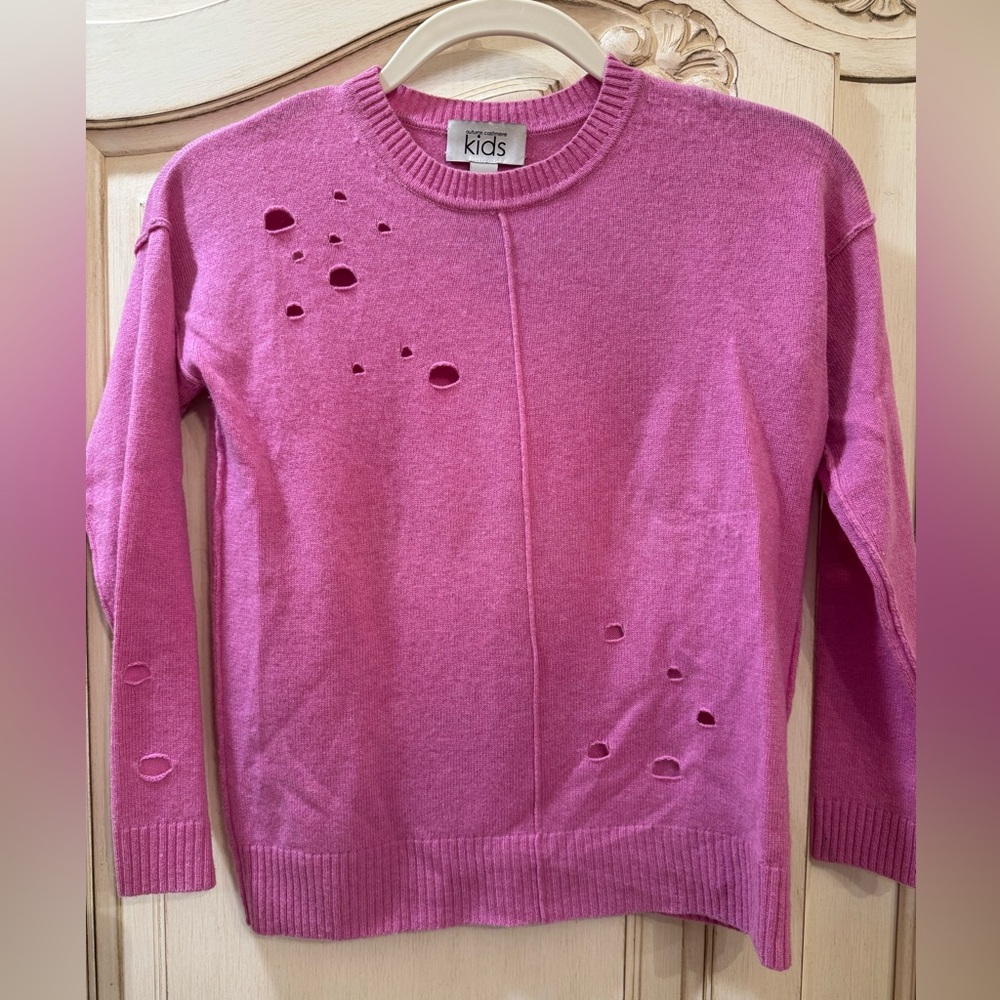 Autumn Cashmere Kids Distressed Sweater
